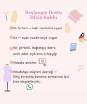 Audrina dikiş kalıbının Türkçe özellikleri