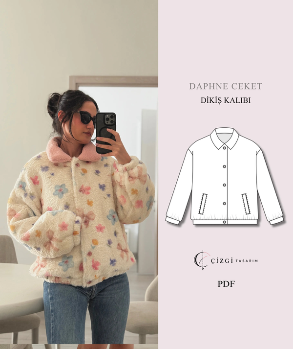 Daphne Astarlı Ceket Kalıbı