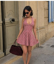 Cara Halter Mini Elbise Kalıbı 3. ürün görseli